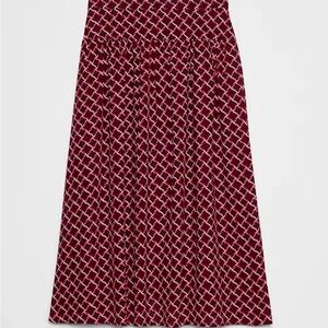 Brand New with tags Banana Republic DROPPED-WAIST MIDI SKIRT size 6.